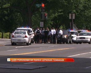 Ejen perkhidmatan rahsia lepaskan tembakan