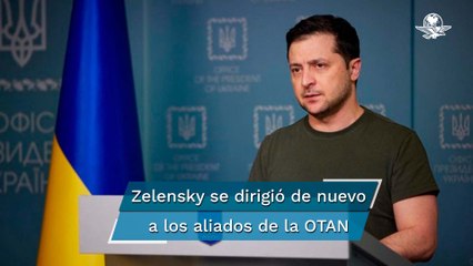 Download Video: Volodimir Zelensky denuncia destrucción de aeropuerto ucraniano por ocho misiles rusos