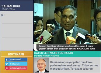 Kerajaan komited perkukuh fiskal, kurangkan hutang
