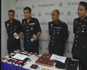 Lapan remaja anggota geng samun ditahan