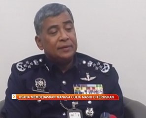 Usaha membebeaskan mangsa culik masih diteruskan
