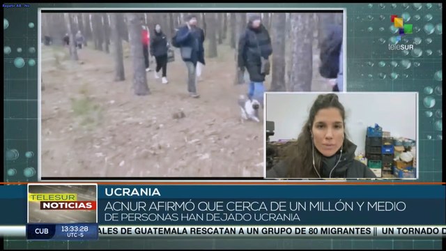 Ciudades del oeste de Ucrania son utilizadas como centros de acogida de refugiados