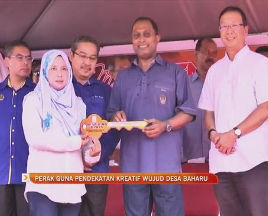 Perak guna pendekatan kreatif wujud desa baharu