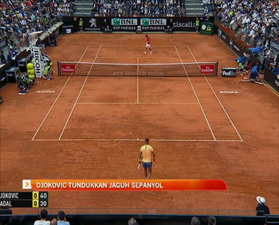 Djokovic tundukkan jaguh Sepanyol