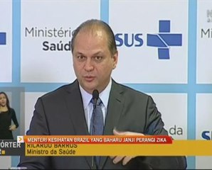 Menteri Kesihatan Brazil yang baharu janji perangi zika
