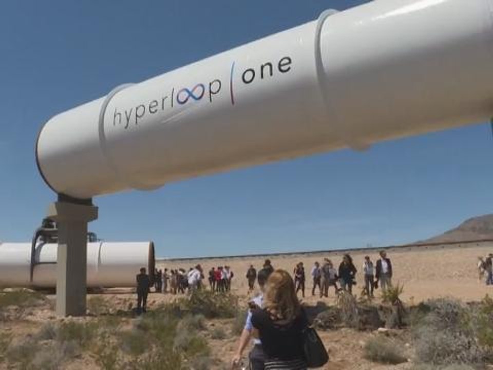 Hyperloop One tests engines for superfast transport