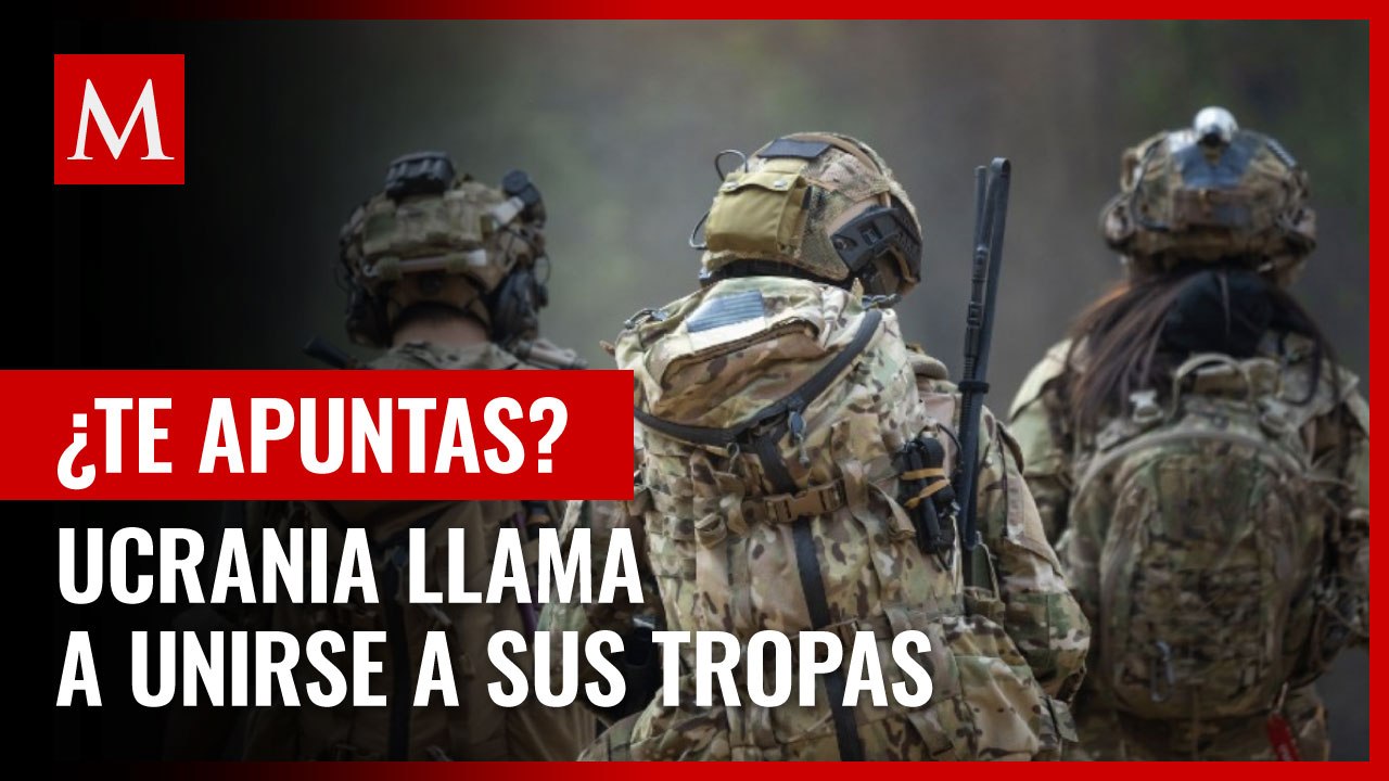 ¿Te interesa? Ucrania habilita sitio web para que extranjeros se unan a sus tropas