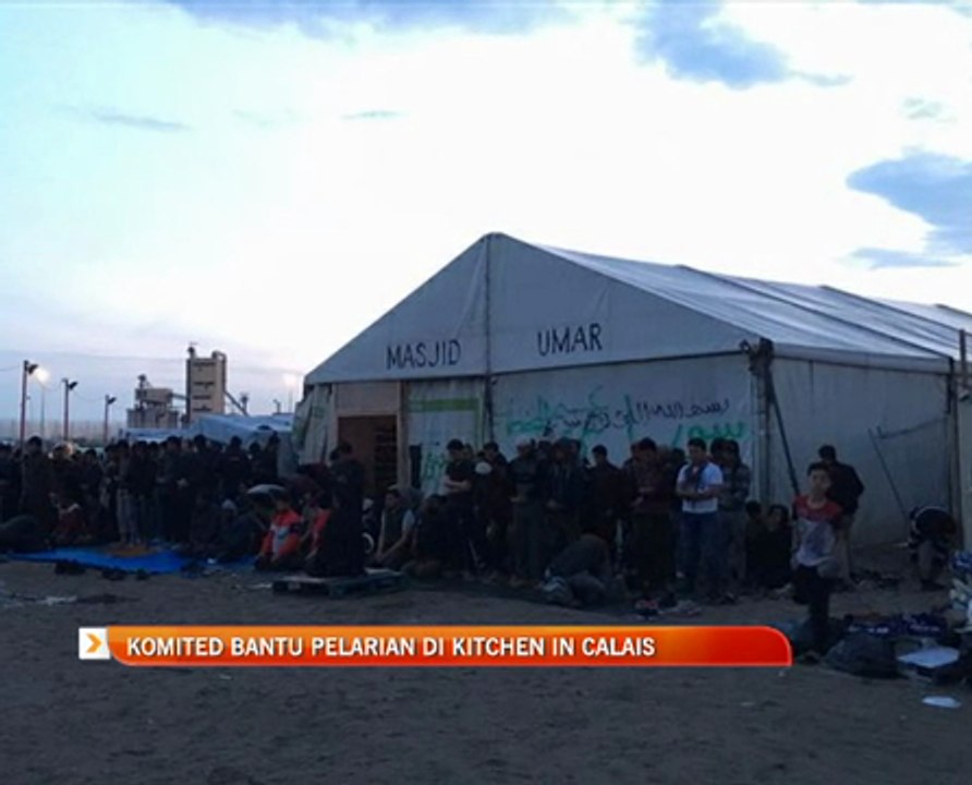 Komited bantu pelarian di Kitchen In Calais
