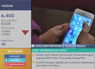 Apple labur USD1 bilion ke dalam Didi Chuxing