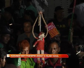 Hukuman mati pemimpin Jamaat-E-Islami kekal