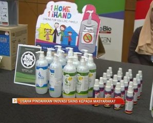 Usaha pindahkan inovasi sains kepada masyarakat