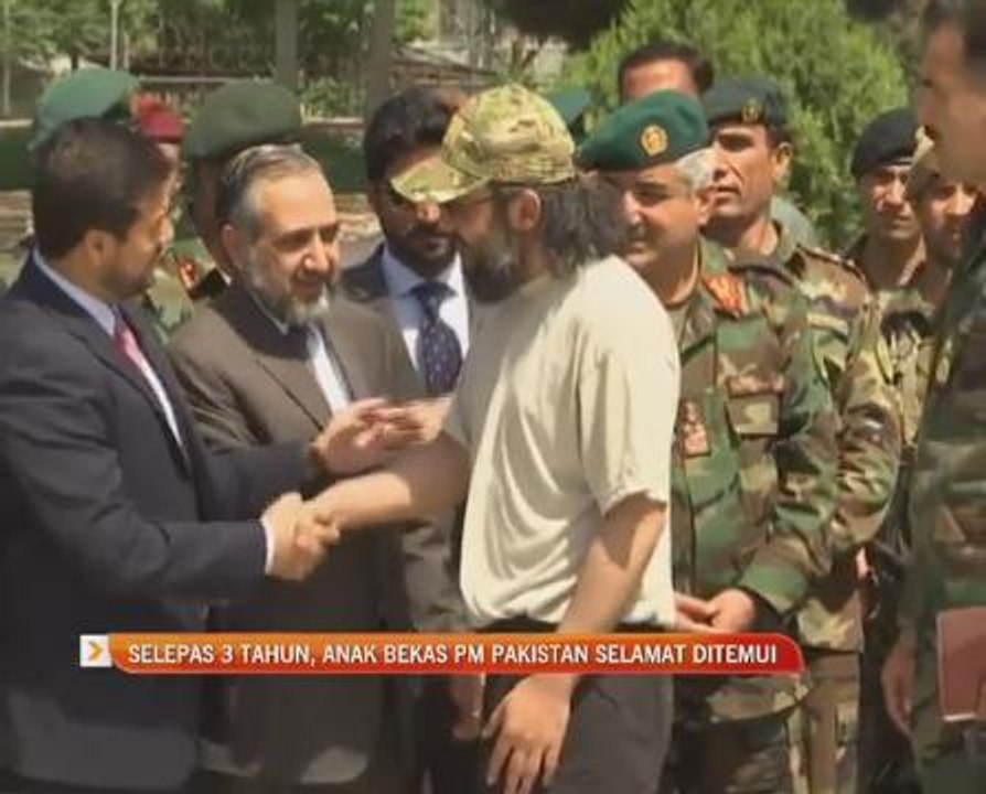 Selepas 3 tahun, anak bekas PM Pakistan selamat ditemui