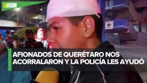 Aficionado narra infierno que vivió en pelea de barras: La policía me roció gas pimienta en la cara