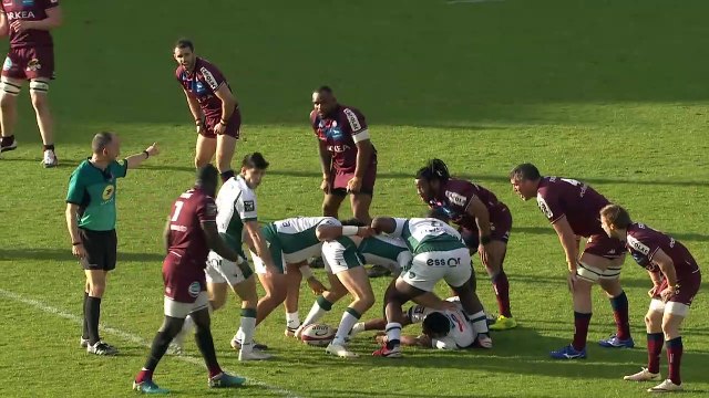 TOP 14 - Essai de Tumua MANU (SP) - Union Bordeaux-Bègles - Section Paloise - J20 - Saison 2021/2022