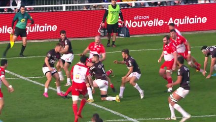 X TOP 14 - Essai de Tevita KURIDRANI (BO) - Biarritz Olympique - RC Toulon- J20 - Saison 2021/2022