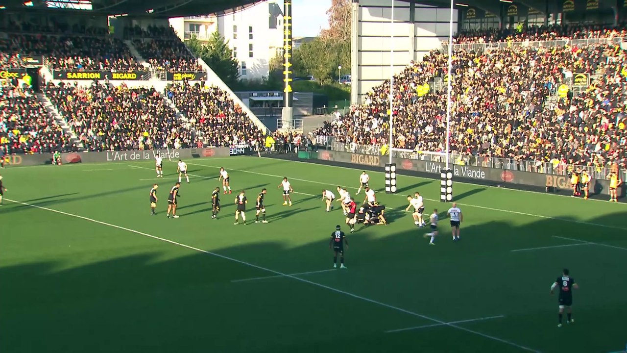 TOP 14 - Essai de Dany PRISO (SR) - Stade Rochelais - CA Brive - J20 - Saison 2021/2022
