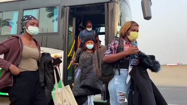 Nigerian students happy to be home after fleeing Ukraine