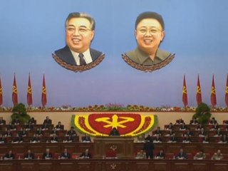North Korean leader speaks at rare ruling party congress