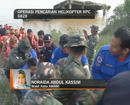 Info terkini operasi pencarian helikopter RPC 6828