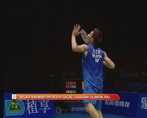 Skuad badminton sedia galas cabaran Olimpik Rio