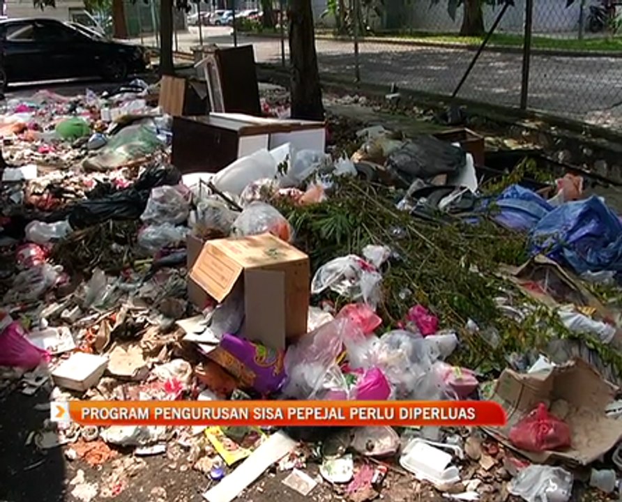 Program pengurusan sisa pepejal perlu diperluas
