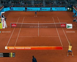 Tenis Terbuka Madrid: Nadal tewaskan Sousa