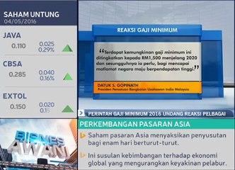 Perintah Gaji Minimum 2016 undang reaksi pelbagai