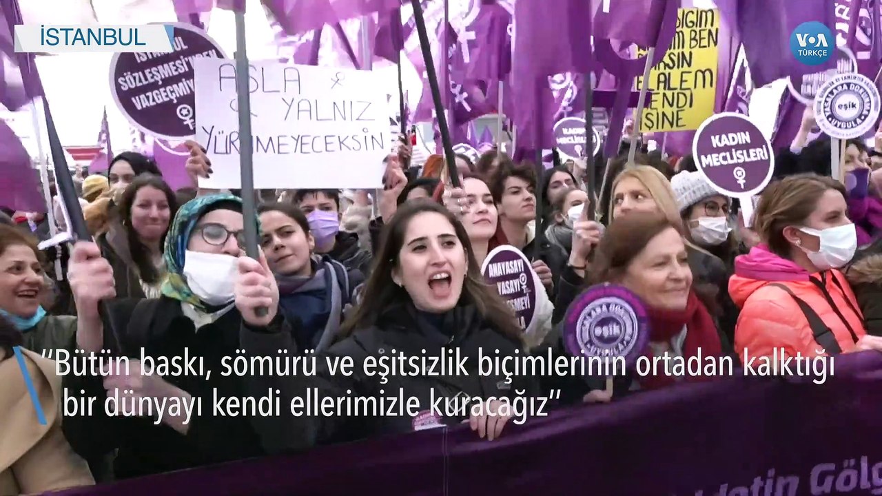 Binlerce Kadın Dünya Kadınlar Günü Öncesi Kadıköy’de Buluştu