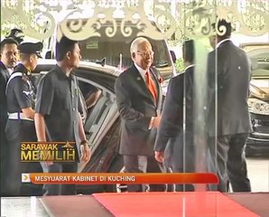 Mesyuarat Kabinet di Kuching