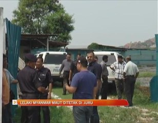 Lelaki Myanmar maut ditetak di Juru