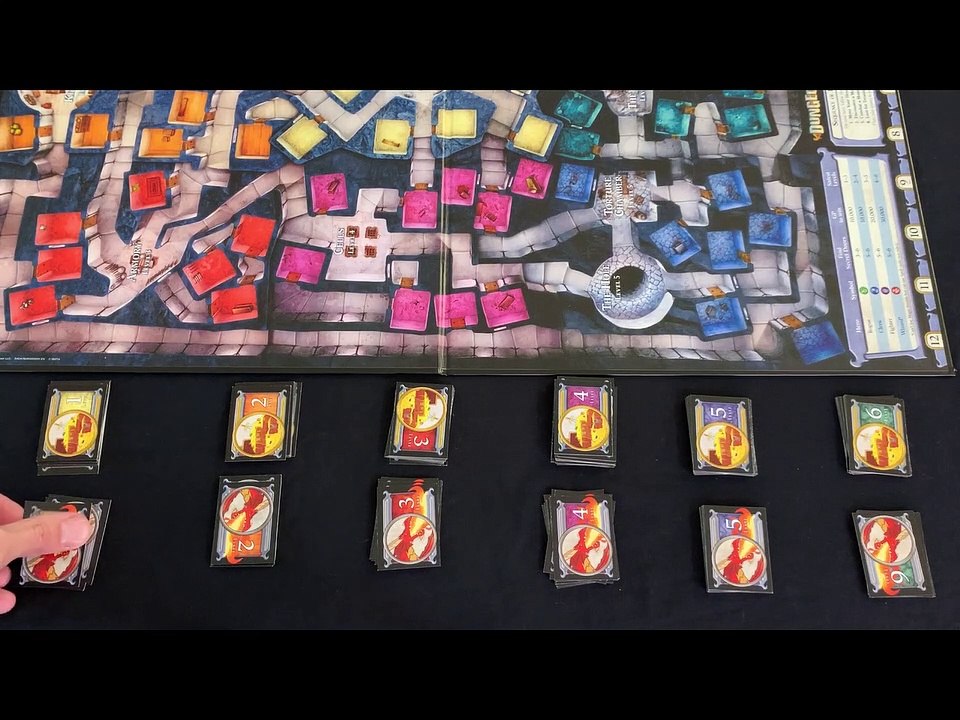 How to play Dungeon! Fantasy Board Game | Dungeons and Dragons