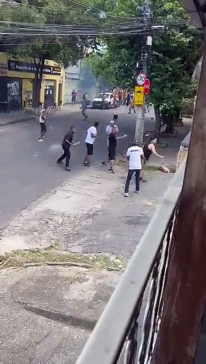 Reportan un muerto tras enfrentamiento de barra...