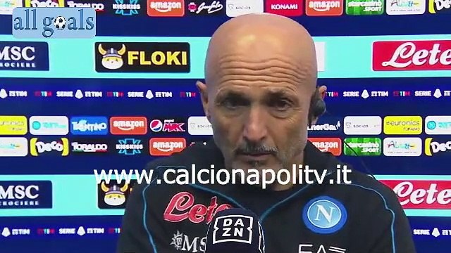 Napoli-Milan 0-1 6/3/22 intervista post-partita Luciano Spalletti