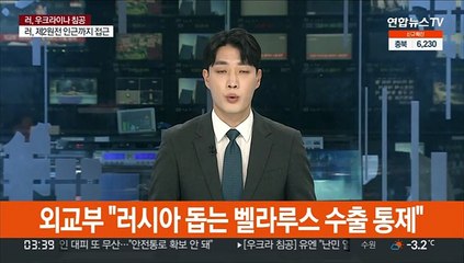 외교부 "러시아 돕는 벨라루스 수출 통제"