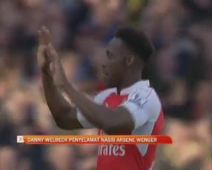 Danny Welbeck penyelamat nasib Arsene Wenger