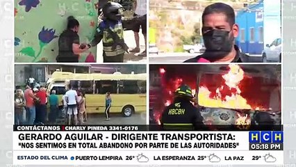 Dirigencia de transporte: "Nos sentimos abandonados por las autoridades policiales"