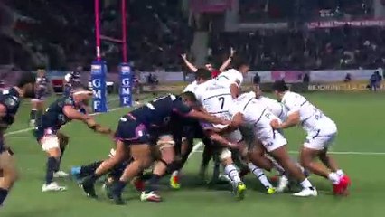 TOP 14 - Essai de Guillaume CRAMONT (ST) - Stade Français Paris - Stade Toulousain - J20 - Saison 2021/2022