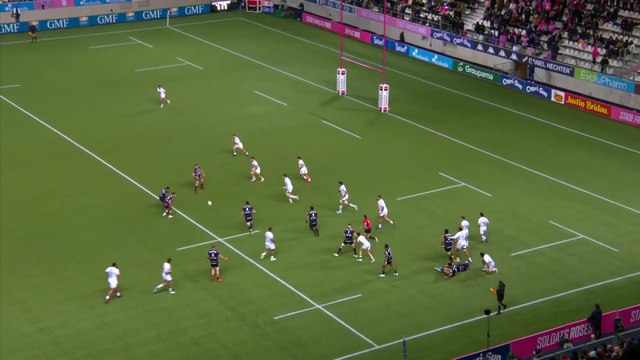TOP 14 - Essai de Waisea VUIDRAVUWALU (SFP) - Stade Français Paris - Stade Toulousain - J20 - Saison 2021/2022