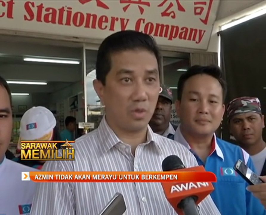 Azmin tidak akan merayu untuk berkempen