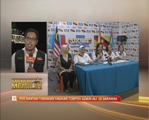 PKR bantah tindakan hadkan tempoh Azmin Ali di Sarawak
