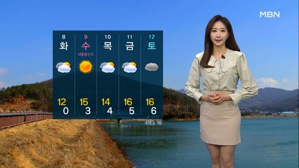 [굿모닝MBN 날씨]건조한 날씨 계속…큰 일교차 주의