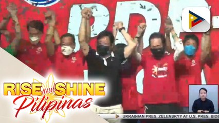 Senatorial candidates ng PDP LABAN Cusi wing, pormal nang ipinakilala; Kandidatura ni Mayor Sara, pormal na ring iprinoklama ng PDP LABAN Cusi wing