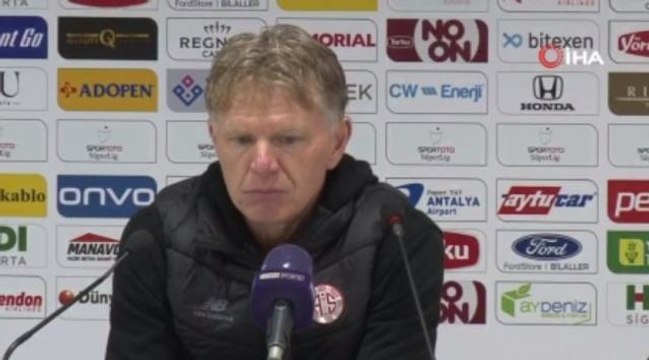 Alfons Groenendijk: Herkesi rahatlatan 3 puan oldu
