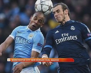 Liga Juara-Juara Eropah: Manchester City seri dengan Real Madrid 0-0