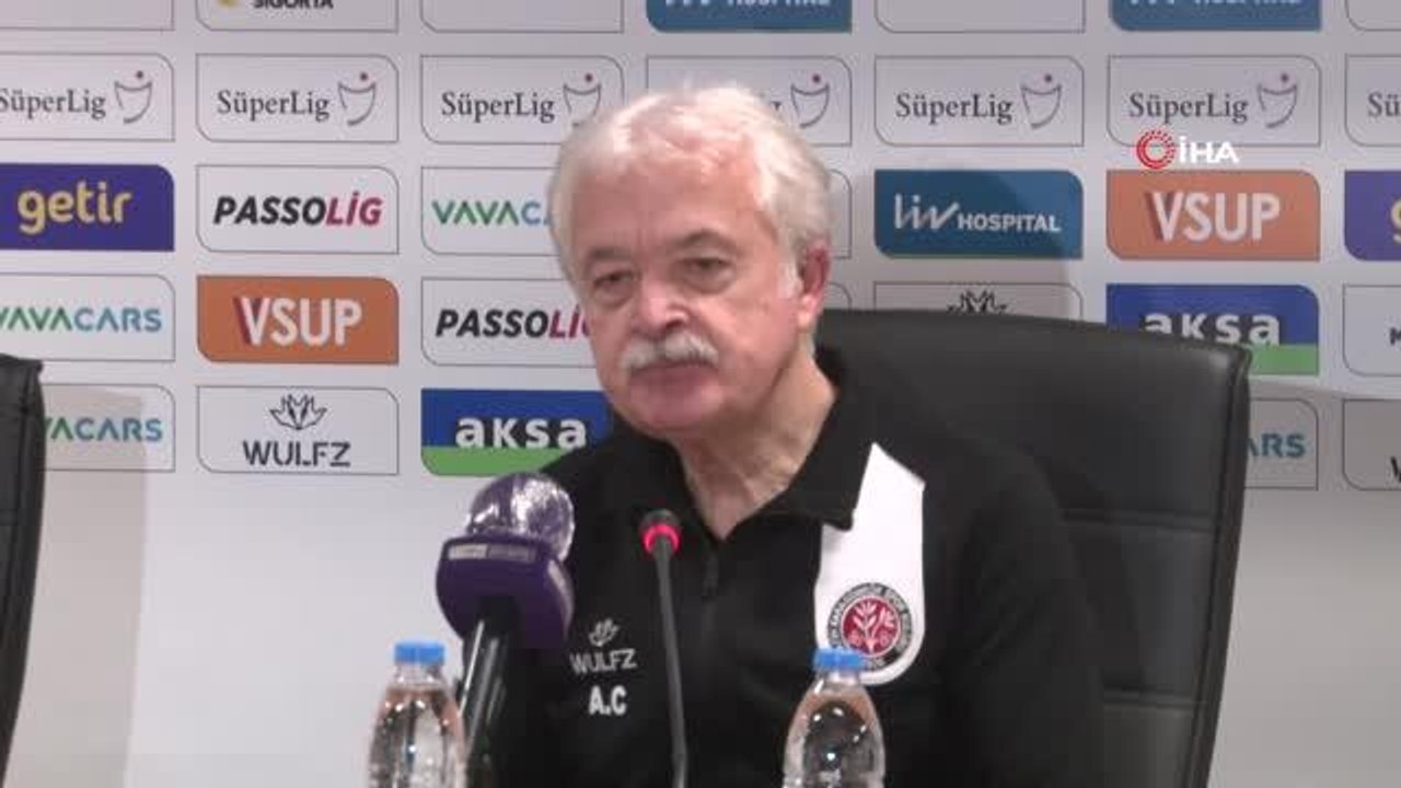 Atılay Canel: "Futbol oynamak istedik ama rakip defansa gömüldü, yerde yattılar"