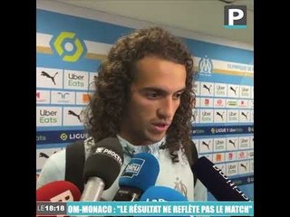 OM-Monaco : "On a fait une très bonne première mi-temps, c'est une désillusion" (Guendouzi)