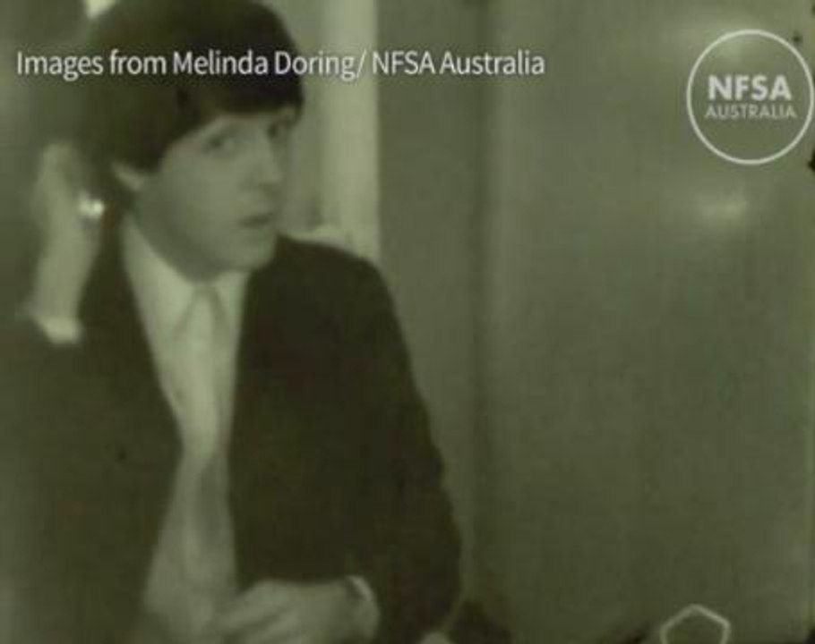 Unseen Beatles footage released