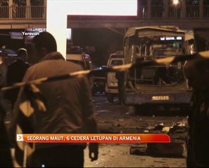 Seorang maut, 6 cedera letupan di Armenia