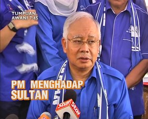 AWANI 7:45 malam ini: PM menghadap sultan, Sarawak Memilih