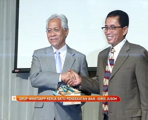 Grup WhatsApp satu pendekatan yang baik - Idris Jusoh
